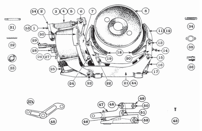 Square D EC&M No. 20 Type WB Brake, Folio 2