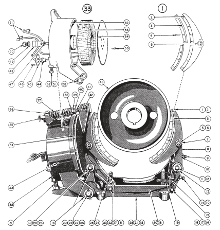 Square D EC&M No. 40 Type WB Brake, Folio 3