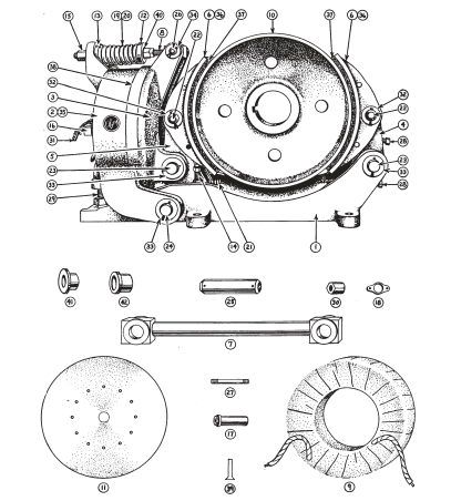 Square D EC&M No. 60 Type WB Brake, Folio 1