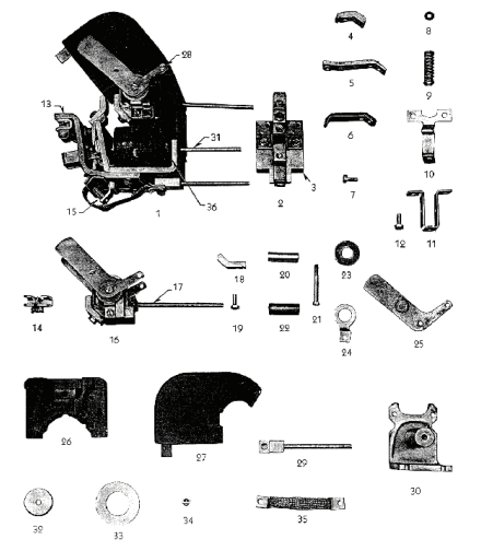 Westinghouse Type M Frame 501 DC Magnetic Contactor