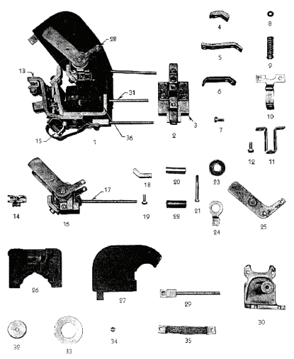 Westinghouse Type M Frame 701 DC Magnetic Contactor